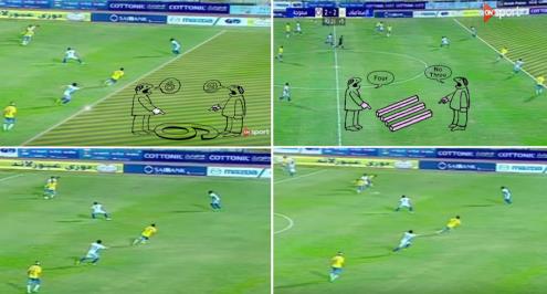 زاوية عكسية .. الخداع البصرى فى لعبة الموسم التى اطاحت بشتراكا من الإسماعيلي .. صور